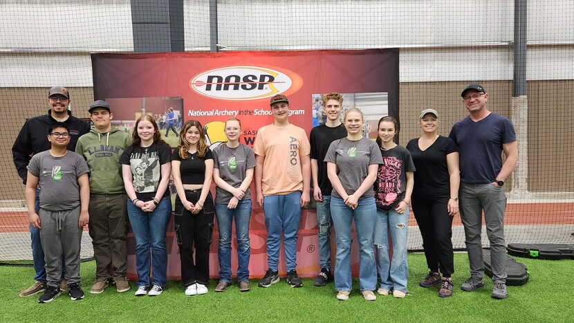 Picture of archery Students