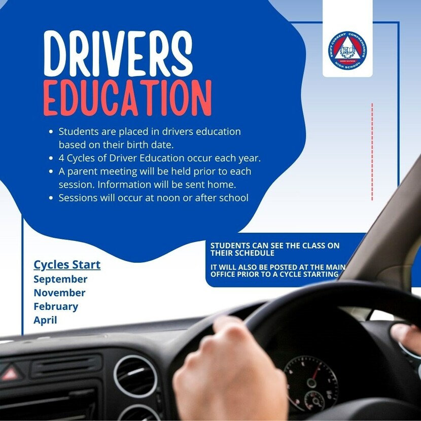 Drivers Education Program Poster